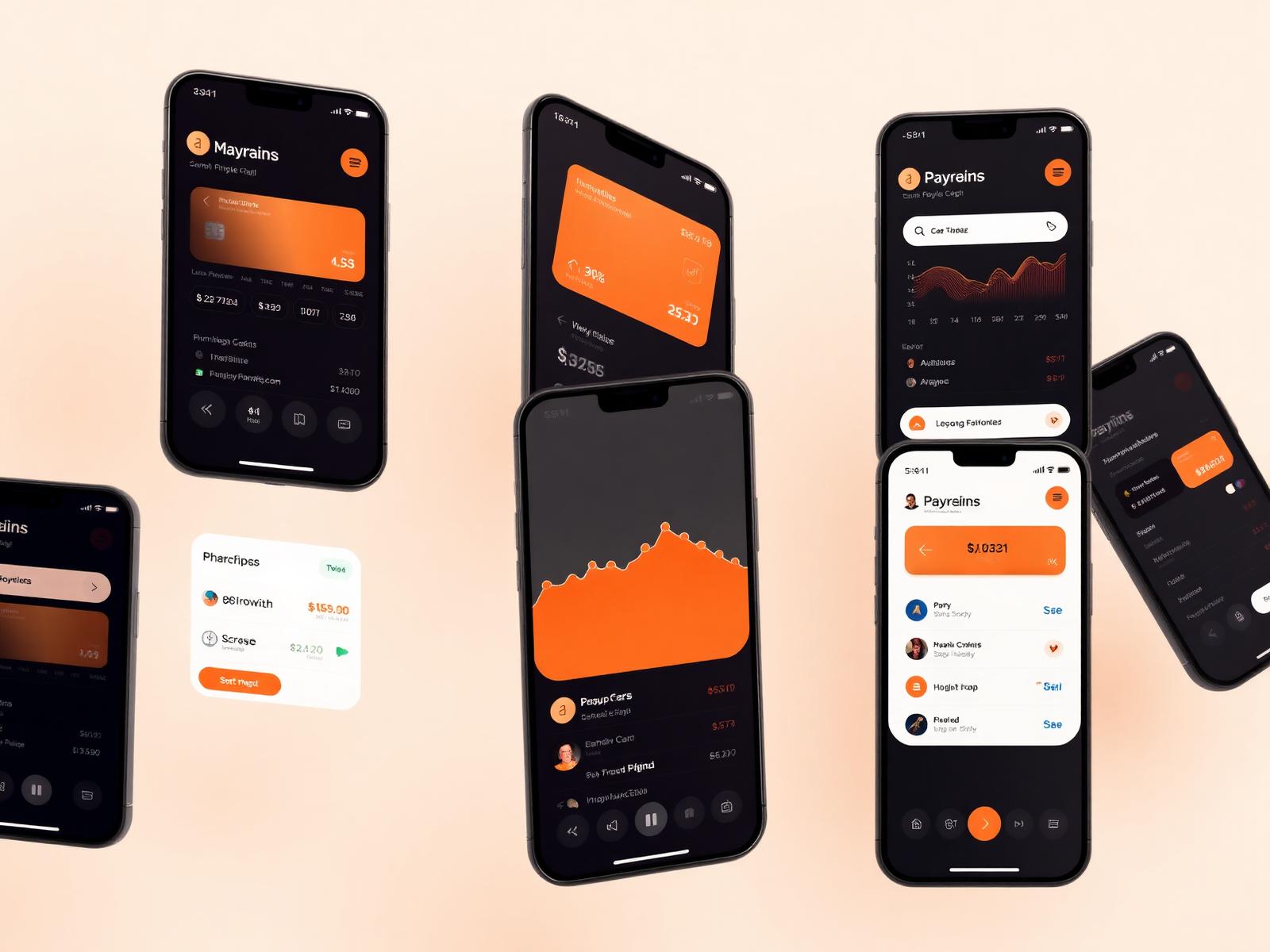 Fintech mobile banking apps